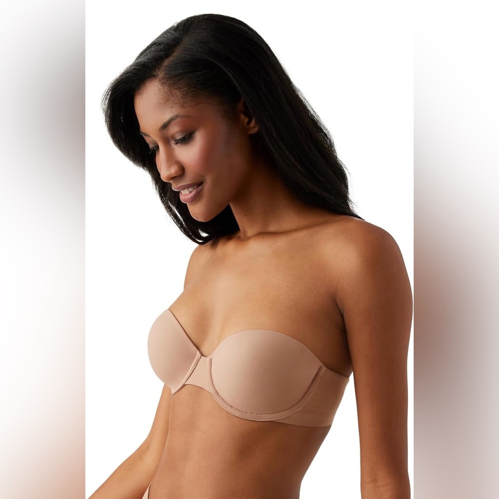 Wacoal Comfort First T-Shirt Bra Women's 34C Roebuck Strapless Underwired 854339 - Picture 3 of 10